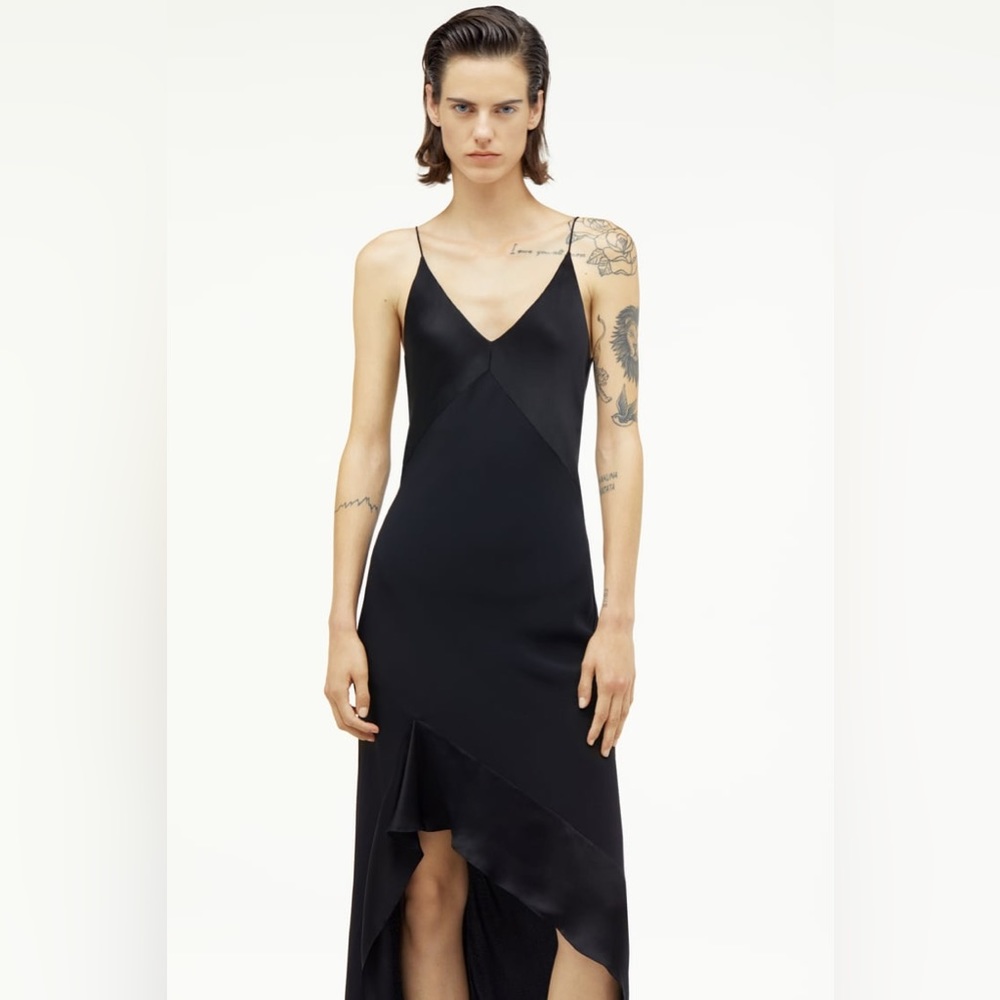 ZARA x NARCISO RODRIGUEZ SLIP DRESS - Picture 4 of 11